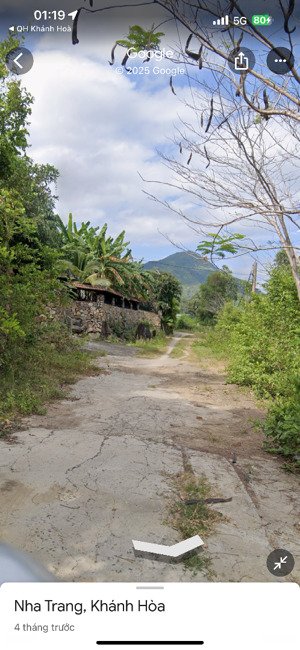 bán đất xã phước đồng, nha trang giá 700tr, sổ chung, đoạn chùa quy tông, gần tỉnh lộ 3