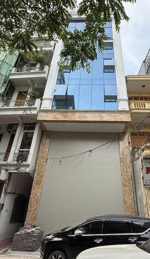 toà văn phòng phố trung hoà - cầu giấy, 100m2 x 9 tầng, ngõ rộng 8m vỉa hè rộng, giá 54 tỷ