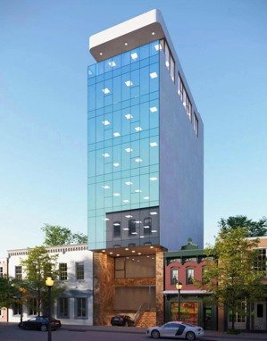 tòa văn phòng cầu giấy - mặt phố 130m2 ( 8 nổi + 1 lửng + 1 hầm) - cho thuê 170tr/tháng