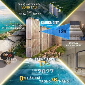 bán căn 2pn blanca b1-2x.12a view sunworld, giá 5.749 tỷ tầng cao đẹp ( giỏ 2pn còn 5 căn đẹp )