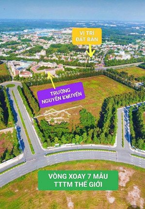 chính chủ cần bán gấp đất cách vòng xoay trung tâm thương mại, ga metro thành phố mới, 105m2 full