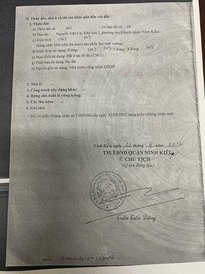 bán nhat cấp 4 đang cho thuê mặt tiền đường nguyễn văn cừ an khánh 5x27- giá 18 tỷ