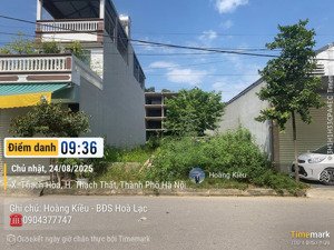 cần bán 200m2 tđc bắc phú cát gần kđt phú cát city, cách đường đôi 30m, vị trí trung tâm tp hòa lạc