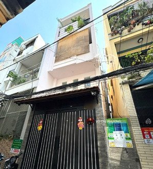 nguyễn thiện thuật - quận 3 - hẻm 4m - 34m2 - 4 tầng