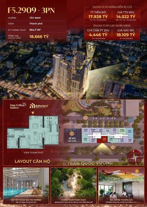 mở bán dự dán cc cao cấp sun feliza suite cầu giấy