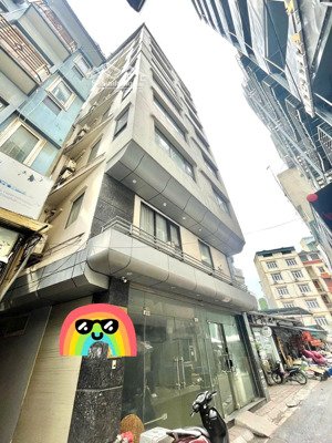 nhà dòng tiền lô góc 200tr/th 46 tỷ 120m 9 tầng mt 7,8m vỉa hè ô tô tránh trần thái tông cầu giấy