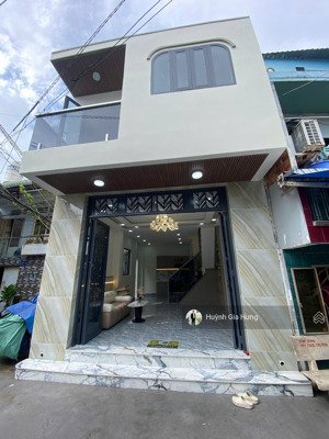 nhà hẻm 242 bà hom, p13, quận 6 - hẻm 5m xe hơi vô đến nhà - vị trí gần chợ phú lâm
