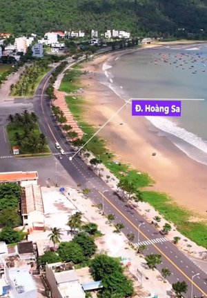 bán đất mặt biển đường hoàng sa . dt 993m2 ngang 20m , view công viên đại dương biển sơn trà