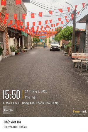 bán 120m đất giãn dân 2 mặt đường tại du ngoại đông anh hà nội