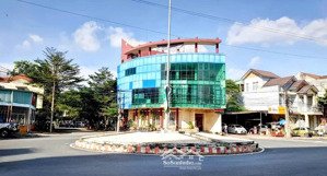 mặt bằng góc vòng xoay kdc phú hoà 1, đối diện nest, thecup