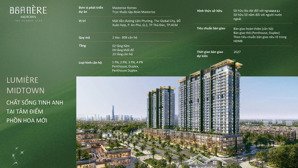 bán căn 1pn lumière midtown (tgc) - suất đầu tư thông minh tại trung tâm mới the global city!