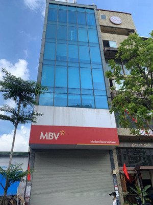 cho thuê nhà 110m2, 7 tầng, thang máy, mt 7m, thông sàn