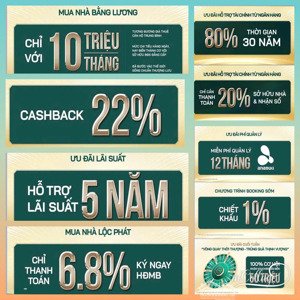 căn góc 2pn the emerald 68 chỉ 20% nhận nhà + sổ, htls 5 năm