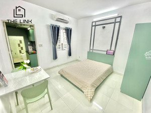 cho thuê phòng 35m2 full nội thất đường nguyễn gia trí gần ngã tư hành xanh và đh ngoại thương
