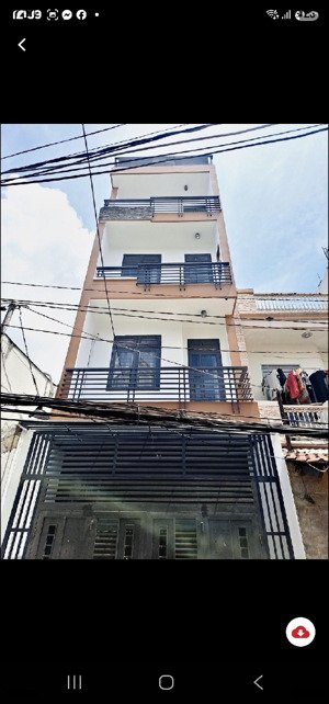 bán nhà hoà bình p. 5 q. 11 siêu phẩm 5 tầng hoà bình - ngay đầm sen 2 mặt tiền hẻm dt: 4x14.5m