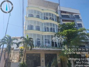 chủ cần nhượng lại nhanh căn ks mặt tiền củ chi chỉ 500m ra tới biển nha trang