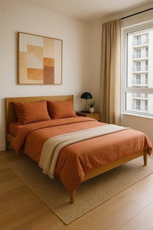 cho thuê căn hộ oriental view âu cơ , 2pn,2wc,ntcb giá 10.5tr