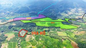 45ha đất bằng sổ đủ điện 3pha, nước thoải mái tại xã Đức Hòa Lâm Đồng
