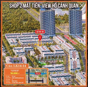 bán căn shop 5 tầng lô góc siêu hót hoàng huy new city, n11-39 happy garden. 90m2, ngang 6m