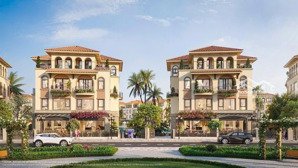 top 5 căn biệt thự đẹp vị trí tốt, chiết khấu giảm tới 32% trừ vào giá. song lập 180m2/ giá 14,4 tỷ