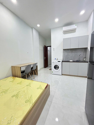cho thuê studio cửa sổ trời full nội thất 35m2 giá chỉ 6tr ngay phường 13, tân bình