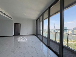 cho thuê căn hộ 3 phòng ngủ empire city diện tích lớn 155m2, view trực diện q1, giá thuê 76tr/tháng