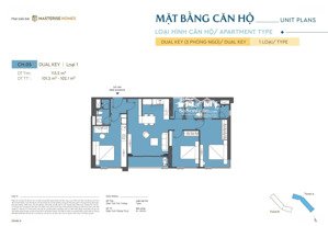 căn hộ dualkey mã 05 masterise homes đà nẵng: cơ hội đầu tư hiếm có, view sông hàn, pháo hoa.