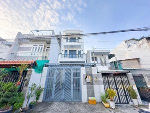 nhà mặt tiền hẻm xe hơi 8m-dt 5x23m-xây 1trệt 2lầu 4pn 5wc-full nội thất cao cấp-xây ở kiên cố