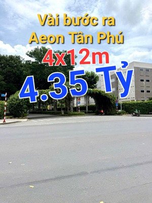 1 trệt 1 lầu, đường bờ bao tân thắng