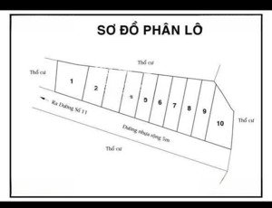 bán đất đường số 11 tăng nhơn phú b _ chợ trường hoa lư _ quang trung