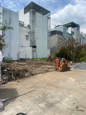 bán đất shr vuông vắn, hẻm 6m đường thạnh xuân 22, qh đất ở, khu dân cư đông đúc.