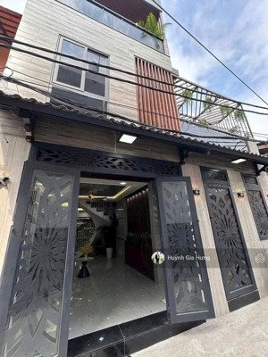 nhà hẻm 1/ hậu giang, p12, quận 6 - hẻm 3,5m không bị đối diện nhà - gần khu bình phú