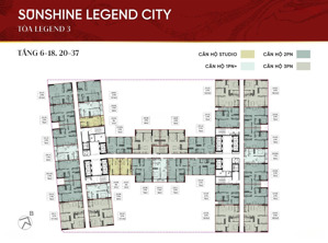 chính thức nhận booking dự án sunshine legend city - giá 5xtr/m2. lh để nhận tt