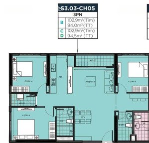 bán căn hộ 3 phòng ngủ rộng nhất phân khu s3. view công viên thoáng, hướng đông nam mát.