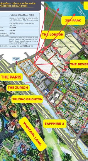 căn pr6 thưởng view hồ căn dt 59m2 hướng mát rẻ nhất pk paris tại ocean park 1