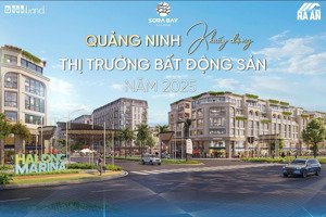 sora bay - shophouse sổ lâu dài - 10 căn quỹ ng - rẻ hơn tt 500tr - tp vịnh biển - vốn từ 3 tỷ