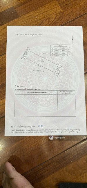 bán lô đất mặt đường cổng trường cấp ba lê chân ..đường thông 7m vỉa hè