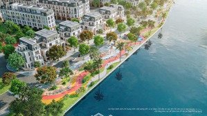 biệt thự mặt sông hòn ngọc, 100tr/m2 gồm xây thô 4 tầng, hoàng huy green, thủy nguyên, hải phòng