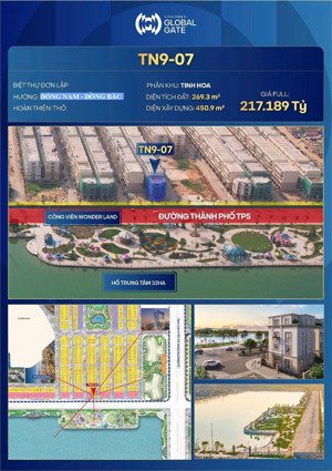 siêu phẩm biệt thự đơn lập vinhomes cổ loa mặt công viên & hồ trung tâm 32ha