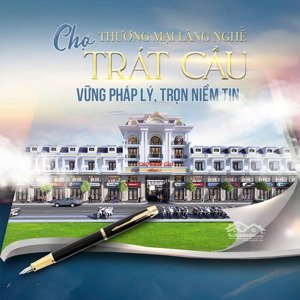 bán ki-ốt chợ mới trát cầu tiền phong, thường tín
