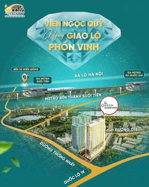 chính thức ra mắt tháp green diamond tòa tháp đẹp nhất khu phức hợp bcons city