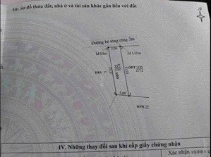 bán đất tại khối cổ an tây, điện nam đông, điện bàn, quảng nam. dt 101,8m2. giá 1tỷ250. bê tông 3m
