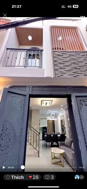 nhà 1 lầu mới, đường âu cơ, p.9, quận tân bình