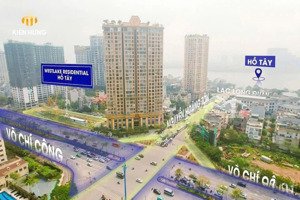 bán căn góc 2n2vs - cc hạng sang celestine westlake - 300 võ chí công - tây hồ - hn. 