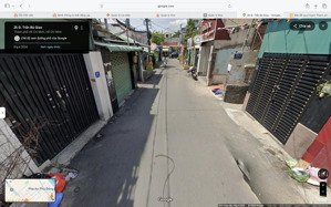 mặt tiền đường 4m, đối diện rạch xuyên tâm, nhà 60m2 nở hậu cạnh nguyễn thái sơn gò vấp, giá 7.5ty