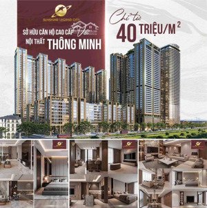 căn hộ chung cư tại sunshine legend city giá dự kiến từ 40tr/m2