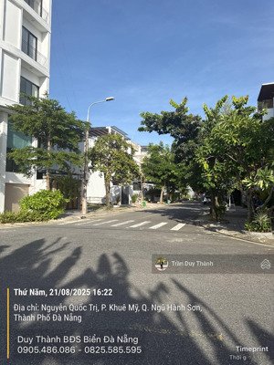 cần bán nhanh siêu phẩm tòa nhà góc 2 mặt tiền khu nam việt á view pháo hoa