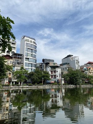 bán nr mặt hồ đội cấn-ba đình- 74m, 7 tầng, nhà mới thang máy, vỉa hè, kinh doanh , vp-35 tỷ