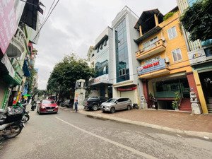 bán nhà mặt phố hoàng ngân - cầu giấy, 90m2 x 6 tầng mt 4,7m giá 43 tỷ, vỉa hè 5m đầy đủ pccc, gpxd