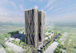 có hỗ trợ vay bank - bán căn 2 ngủ 1 vệ sinh , 56.47m2 sử dụng , chung cư fibonan ecopark ,